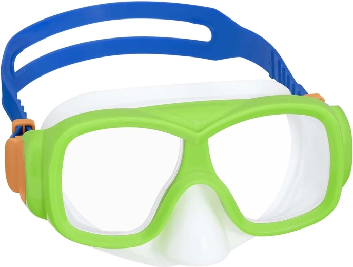 Maschera subacquea Bestway verde-blu