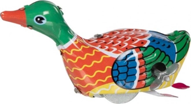 Anatra di metallo a carica Goki