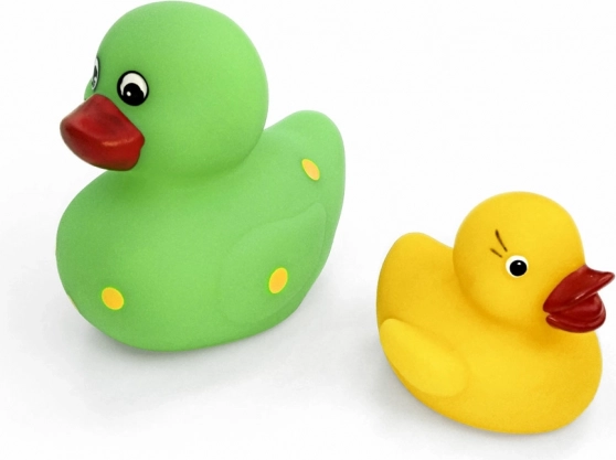 Set di papere squillante grande e piccola