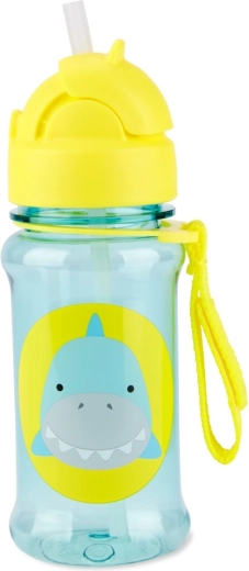 Skip Hop Zoo borraccia in Tritan con cannuccia 355 ml squalo
