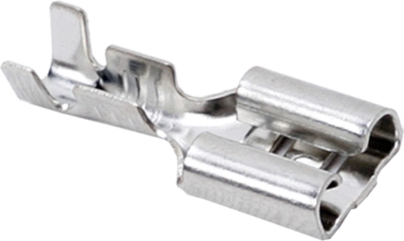 Terminale femmina stagnato a crimpare per spina da 4,8 mm
