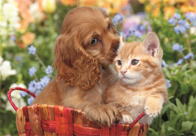 Puzzle maxi 104 pezzi Amici adorabili CLEMENTONI