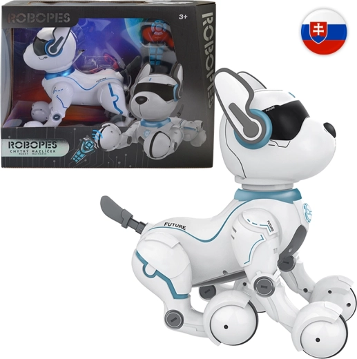 Cane robot IR con comandi vocali