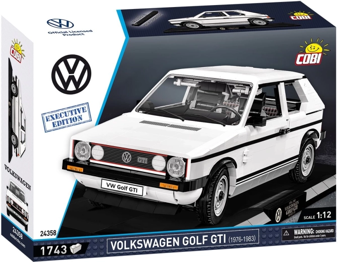 Cobi Volkswagen Golf GTI (1976–1983) executive edition costruzione 1:12