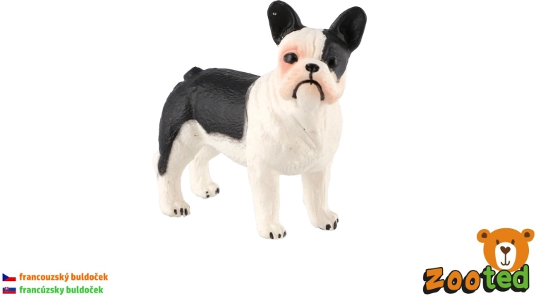 Bouledogue francese – statuetta di cane 5 cm - 1 pezzo