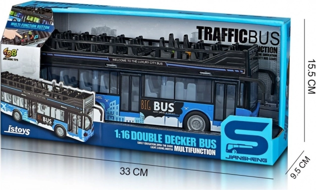 autobus con effetti luminosi e sonori per bambini