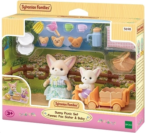 Sylvanian Families Volpi fennec al picnic