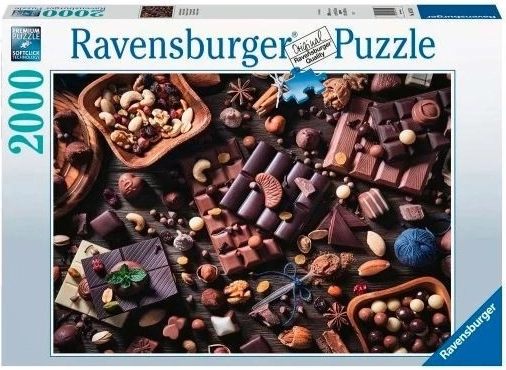 Puzzle da 2000 pezzi RAVENSBURGER – Paradiso del cioccolato
