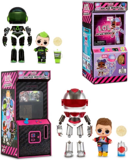 Bambola L.O.L. Surprise Arcade Heroes ragazzo eroe - 1 pezzo