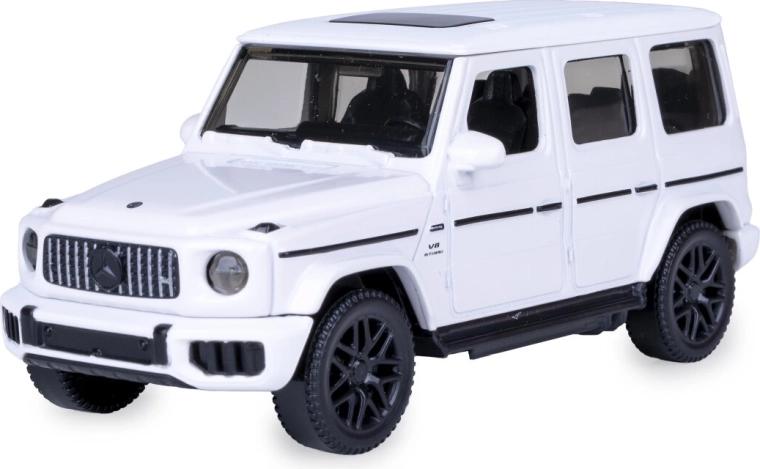 Modello metallico Mercedes-AMG G 63 in scala 1:43 bianco