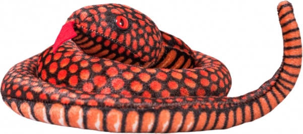 Giocattolo di peluche serpente rosso 100 cm