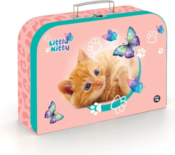 Valigetta in laminato per bambini 34 cm – gatto