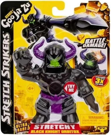 Goo Jit Zu Smash Strikers action figure Black Knight Orbitox