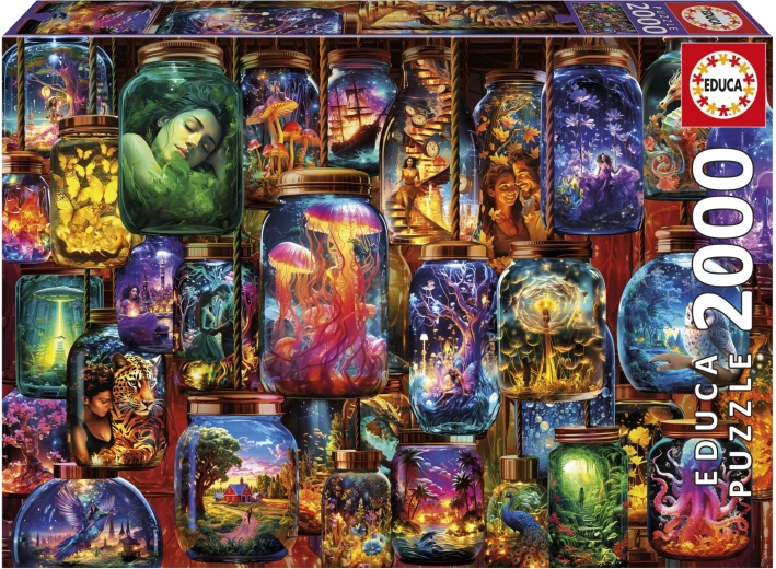 Educa puzzle Sogni nel barattolo 2000 pezzi