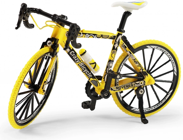 Mini mountain bike giallo 20 cm