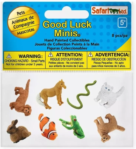 Safari Ltd. mini figurine di animali domestici Good Luck Minis Funpack