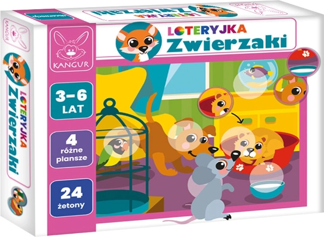 Lotteria degli animaletti – gioco educativo per bambini dai 3 anni