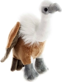 Avvoltoio di peluche in piedi