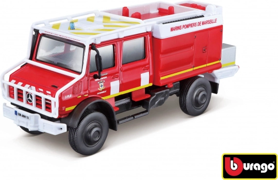 Bburago 1:50 Emergency Mercedes-Benz Unimog U5000