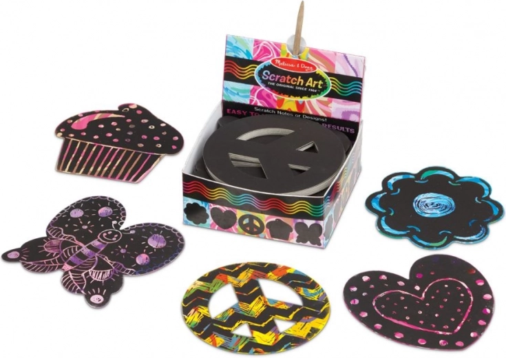 ScratchArt dell’amicizia – set di cartoncini da incidere