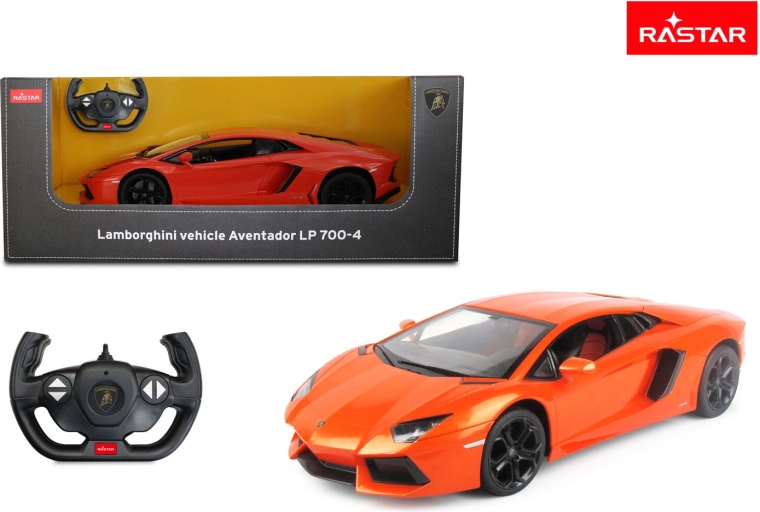 Auto RC Rastar Lamborghini Aventador 1:10 arancione