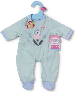 Tutina color menta BABY born per bambola da 43 cm