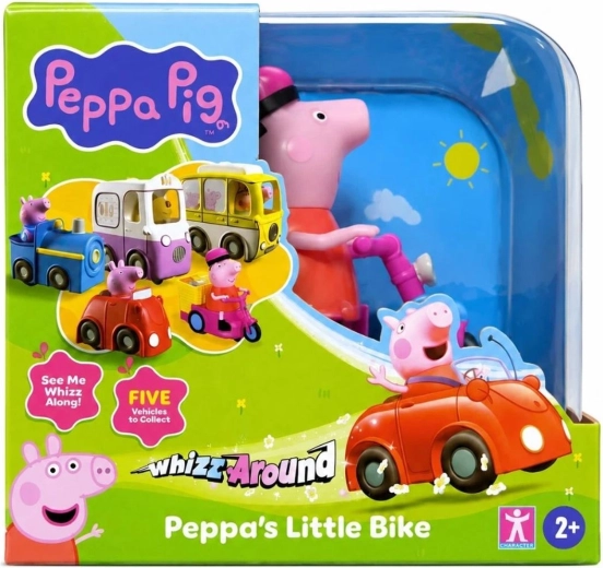 Veicolo a batteria Peppa Pig, bicicletta Peppino - 1 pezzo