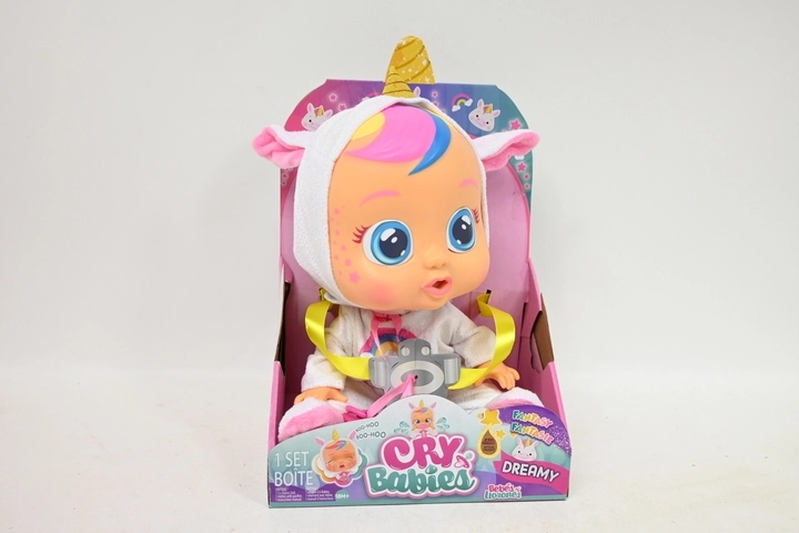 Cry Babies Dreamy bambola interattiva unicorno