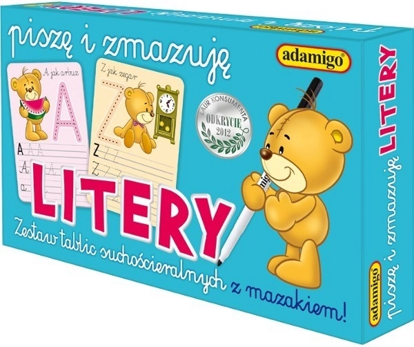 Set di schede Scrivo e cancello – lettere