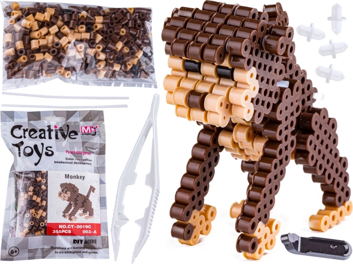 Perline da stirare 3D scimmietta in sacchetto