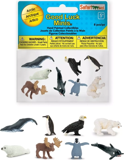 Safari Ltd. Artico – Good Luck Minis funpack mini figurine di animali (8 pz)