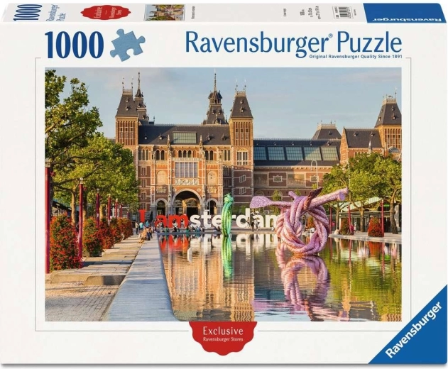 Puzzle Ravensburger Rijksmuseum ad Amsterdam 1000 pezzi