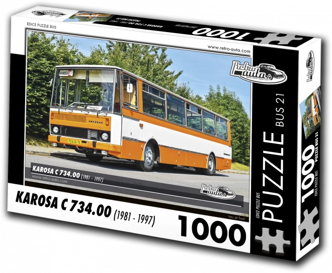 Puzzle Auto d’epoca Karosa C 734 (1981–1997) – 1000 pezzi