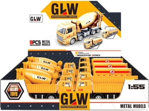 Modello in metallo di camion