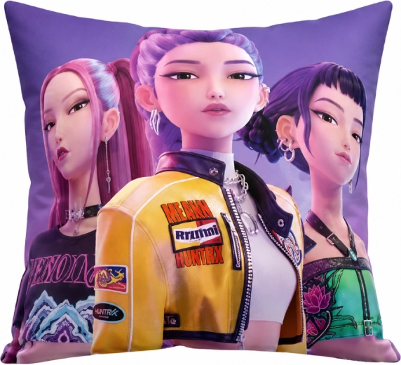 Cuscino decorativo K-Pop Demon Hunters Huntrix 40 × 40 cm