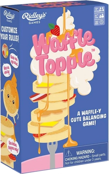 Gioco da tavolo di equilibrio Ridley's Games: rovescia i waffle