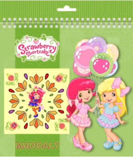 Akim album da colorare Fragolina Dolcecuore (Strawberry Shortcake) – mandala