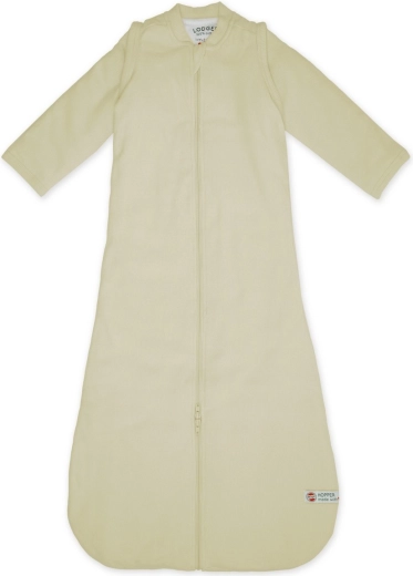 Sacco nanna con maniche Lodger Hopper Rib Cream 86/98