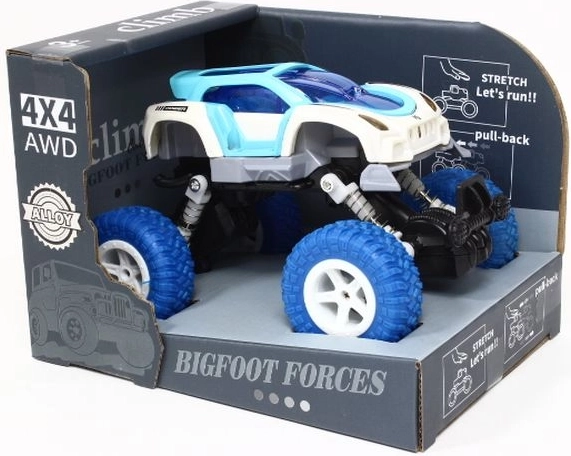 Macchinina in metallo 4x4 con sospensioni