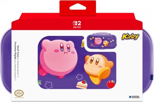 Custodia HORI Vault Case Kirby and Waddle Dee per Nintendo Switch 2