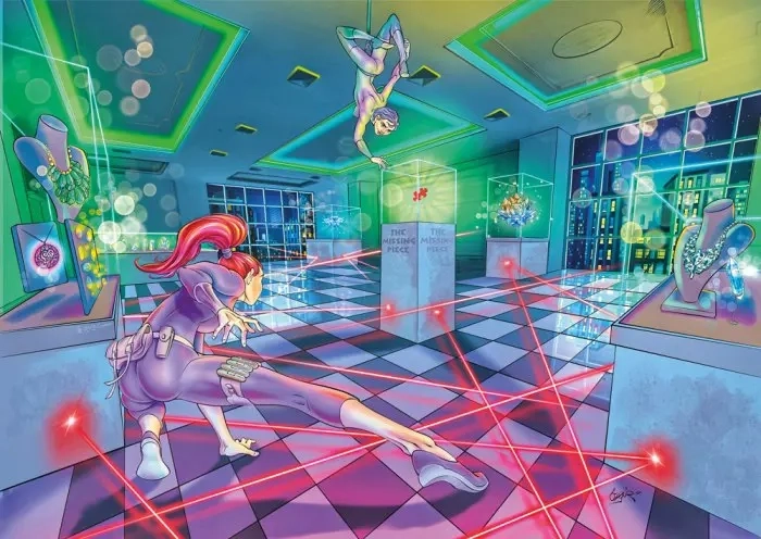 Puzzle Il pezzo mancante 1000 pezzi MAGNOLIA