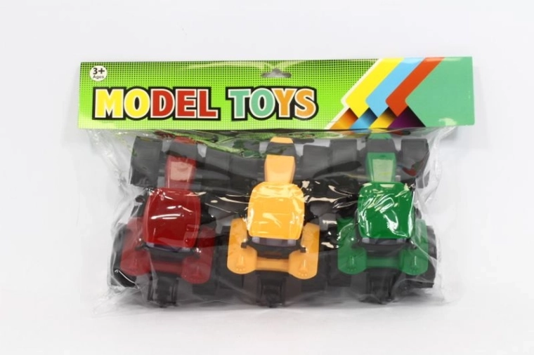 Set di trattorini per bambini 3 pz in sacchetto