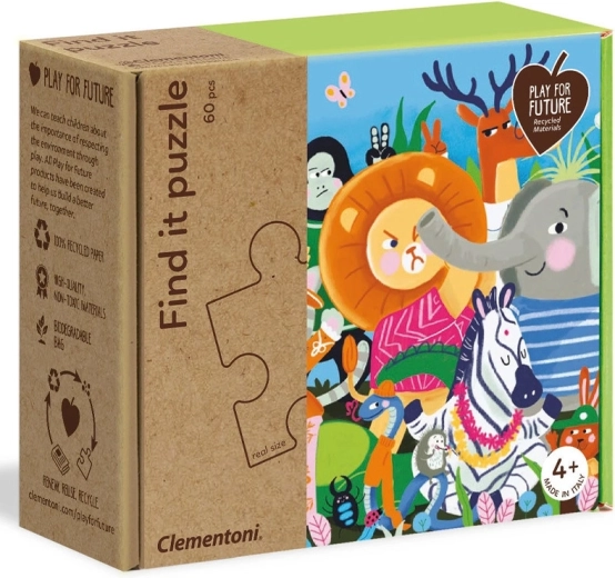 Puzzle Safari da 60 pezzi