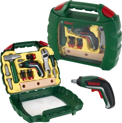 Valigetta per bambini con attrezzi BOSCH con avvitatore a batteria Ixolino II