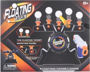 Gioco di tiro con bersagli levitanti e pistola
