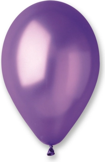 Palloncini metallici viola 25 cm