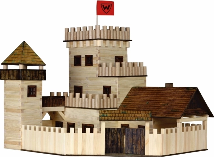 Walachia kit di costruzione in legno da incollare Castello