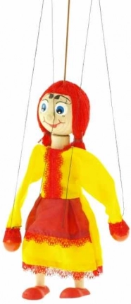 Burattini di legno - Bambina