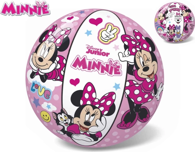 Pallone di gomma per bambini Minnie 23 cm