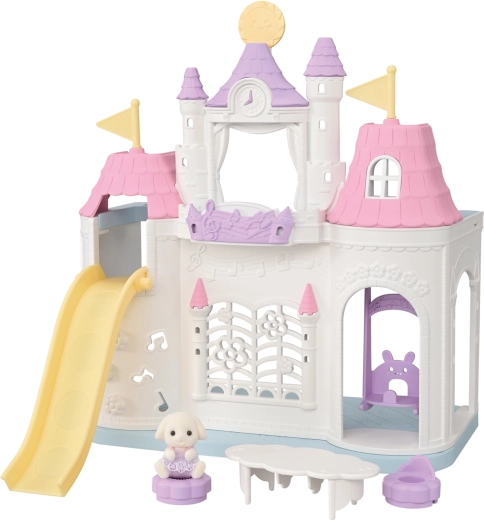 Scuola del Castello SYLVANIAN FAMILIES – castello-gioco con altalena e scivolo